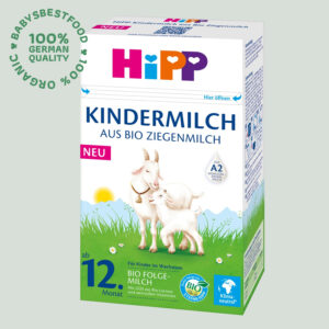 HiPP German Goat Milk Stage 3 – Organic Toddler Growing-Up Formula
