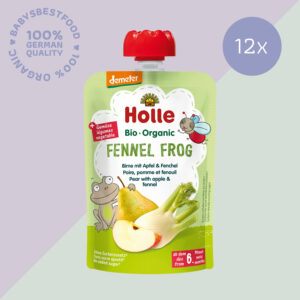 12x Holle Bio-Quetschie Fennel Frog