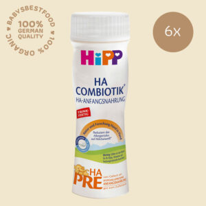 6x HiPP PRE HA-Combiotic Ready to Feed 200 ml