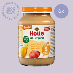6x Holle Apple & Pear