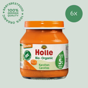 6x Holle Carrots