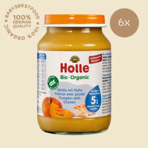 6x Holle Pumpkin with Chicken