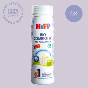 6x HiPP 1 Organic Combiotic Ready to Feed 200ml