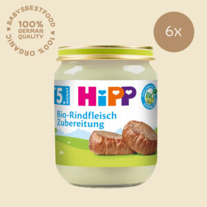 6x HiPP Beef Preparation