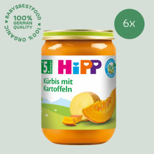 6x HiPP Organic Pumpkin with Potatoes