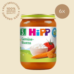 6x HiPP Vegetable Risotto