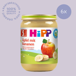 6x HiPP Apples with Bananas
