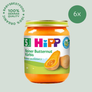 6x HiPP Pure Butternut Pumpkin