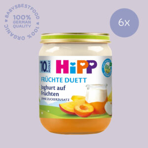 6x HiPP Yoghurt on Fruit