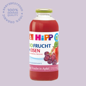 HiPP Organic Fruit Juice Red Grape in Apple with Iron