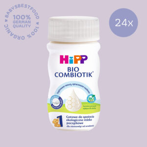 24x HiPP 1 Organic Combiotic Ready to Feed 90ml (EU-Version)