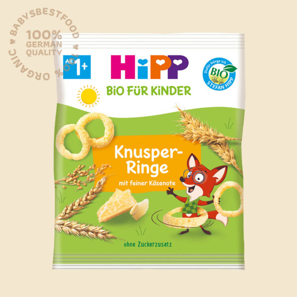 HiPP Organic Snack Crunchy Rings