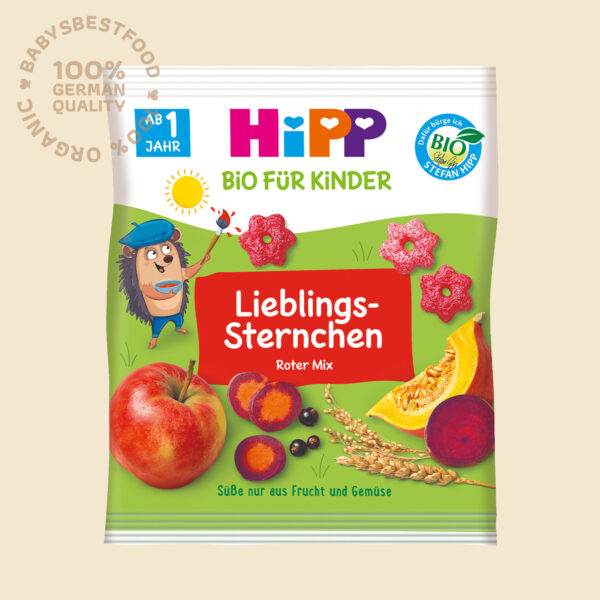 HiPP Organic Snack Favourite Stars