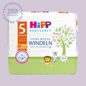 HiPP Baby Care - Extra Soft Diapers Size 5 Junior (11-16 kg)
