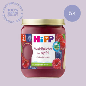 6x HiPP Forest Fruits in Apple