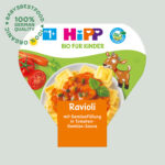 HiPP Kinderteller Ravioli in Tomaten-Gemüse Sauce