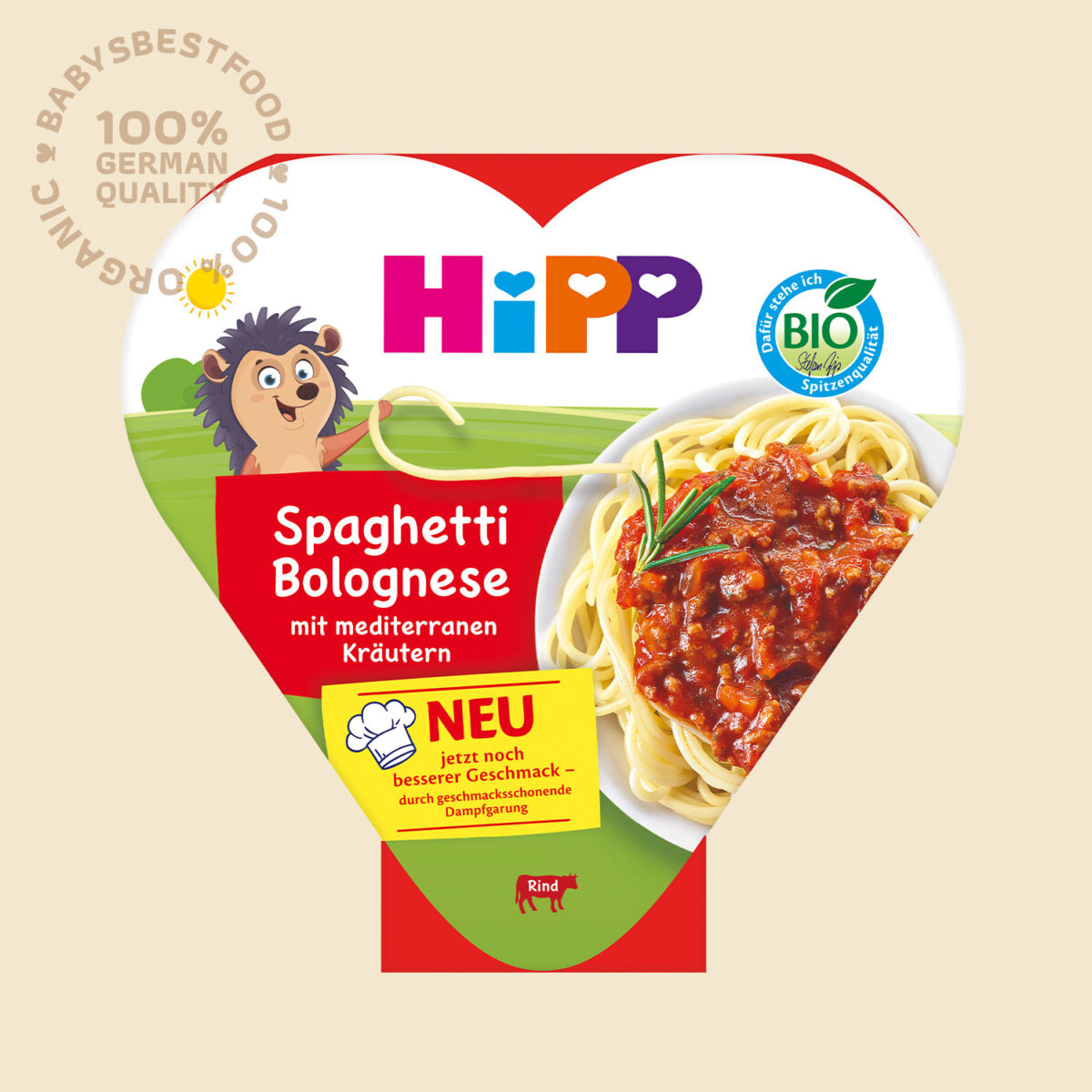 HiPP Kinderteller Spaghetti Bolognese