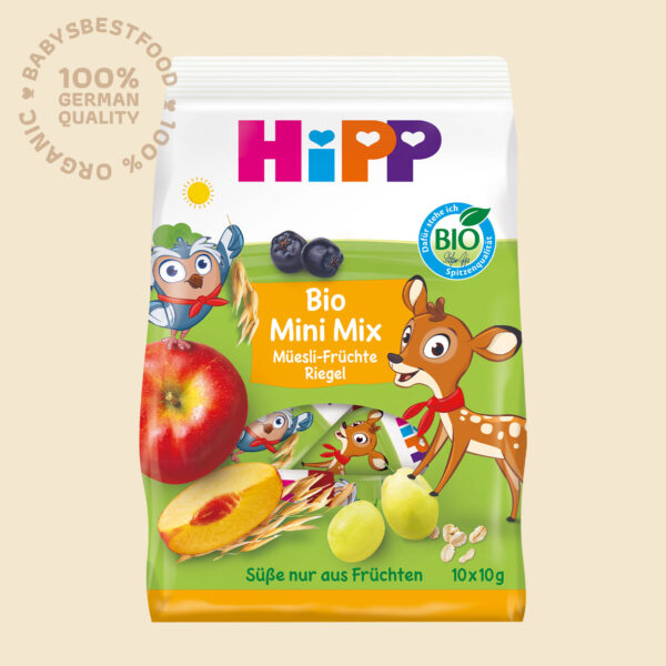 HiPP Bio-Mini-Mix – Frucht-Getreide-Riegel