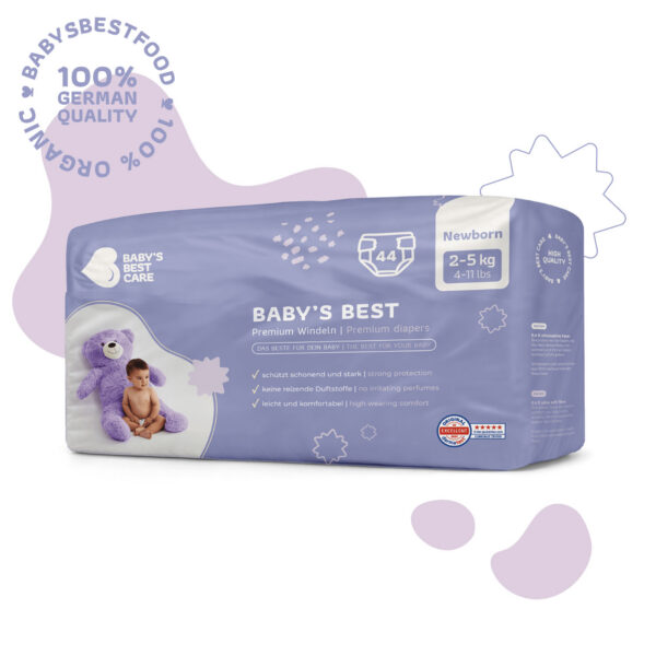 Baby’s Best Windeln Premium – Newborn