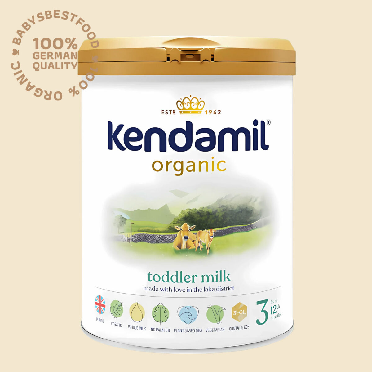 Kendamil Organic Stage 3 - UK Version - Toddler Milk Formula